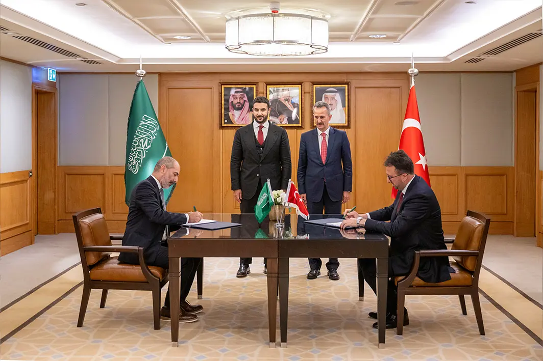 In the presence of HRH Prince Khalid bin Salman bin Abdulaziz Al Saud, Minister of Defense, SAMI’s Chairman, SAMI Signs 3 MoUs with Turkish Companies to Support the Localization of Defense In